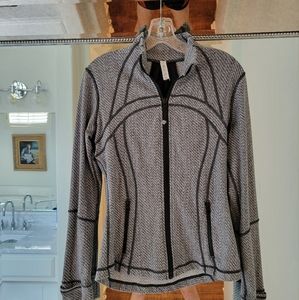 LuluLemon Athletica Define Jacket Grey and White